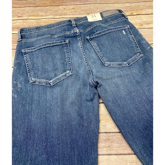 AGOLDE Sophie High Rise Distressed Skinny Jeans CANNES Size 31 - Picture 8 of 12